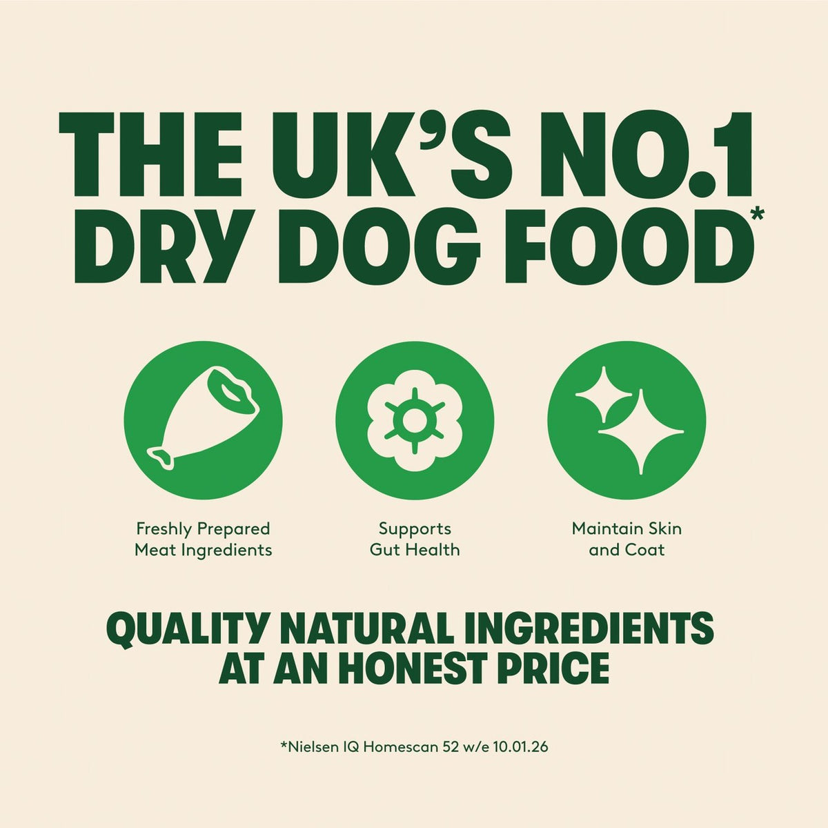 Harringtons Rich in Chicken & Rice Dry Adult Dog Food 4kg | Complete Dry Kibble