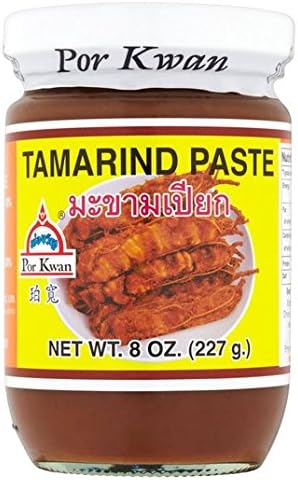 Por Kwan Tamarind Paste 227g | Authentic Thai Tamarind Cooking Paste
