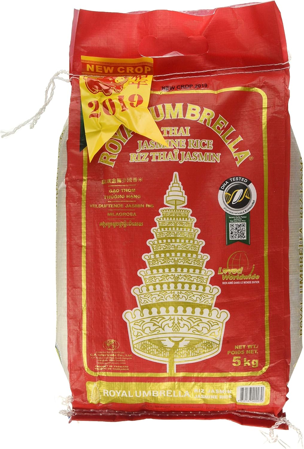 Royal Umbrella Thai Jasmine Rice 5kg