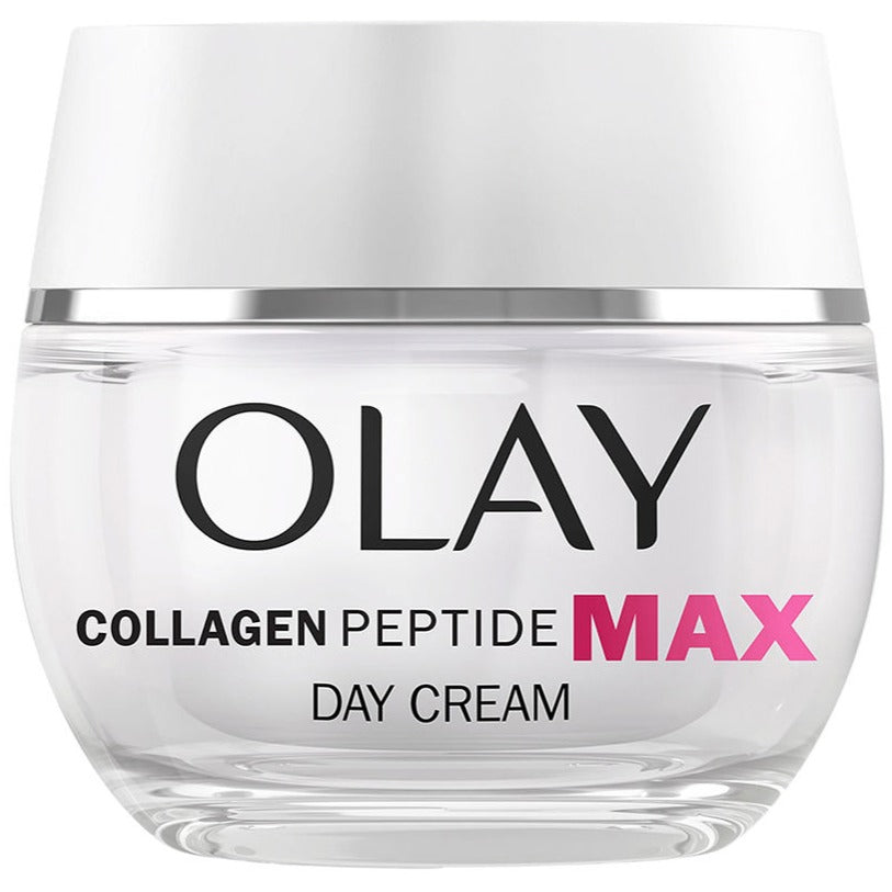 Olay Collagen Peptide MAX Day Cream 50ml | Hydrating Anti-Ageing Face Moisturiser