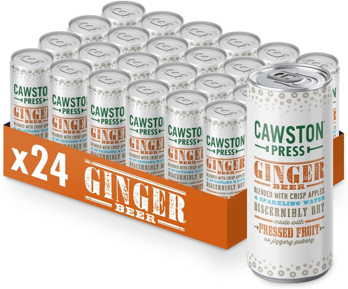 Cawston Press Ginger Beer 250ml - 24pk