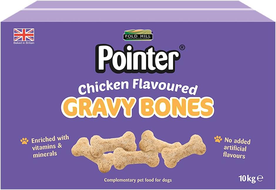 Pointer Chicken Flavour Gravy Bones 10kg