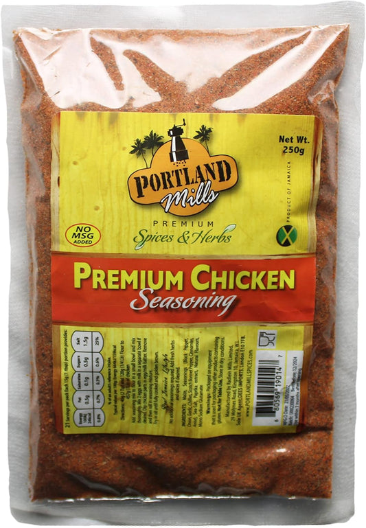 Portland Mills Premium Chicken Seasoning 320g - Jamaican Import