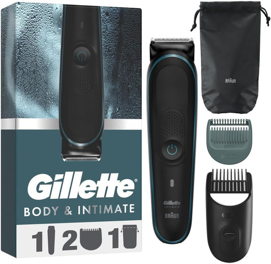 Gillette Intimate Mens Hair Trimmer Series i5 - 1+2+1