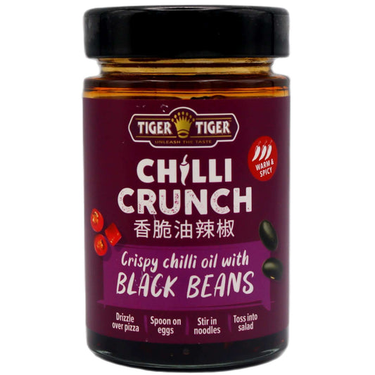 Tiger Tiger - Chilli Crunch - Crispy Chilli Oil With Black Beans 170G