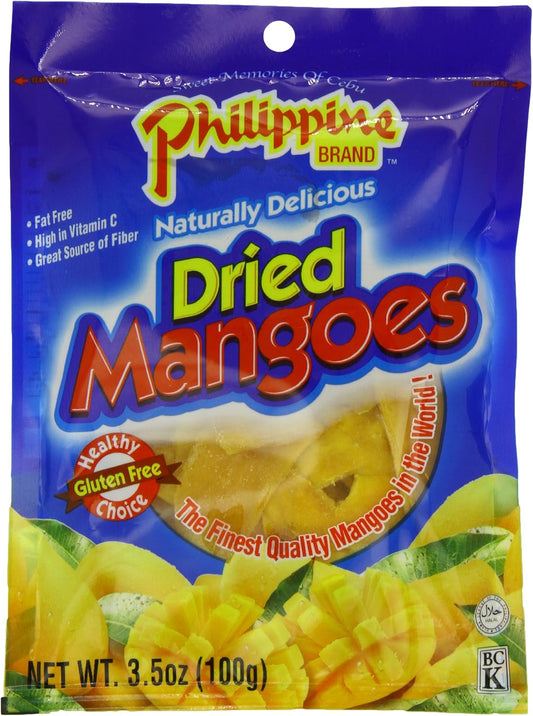 Philippine Brand Dried Mangoes 100g