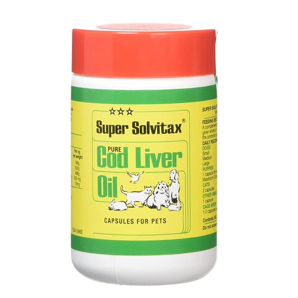 Cod Liver Oil Capsules Super Solvitax (90Caps) 