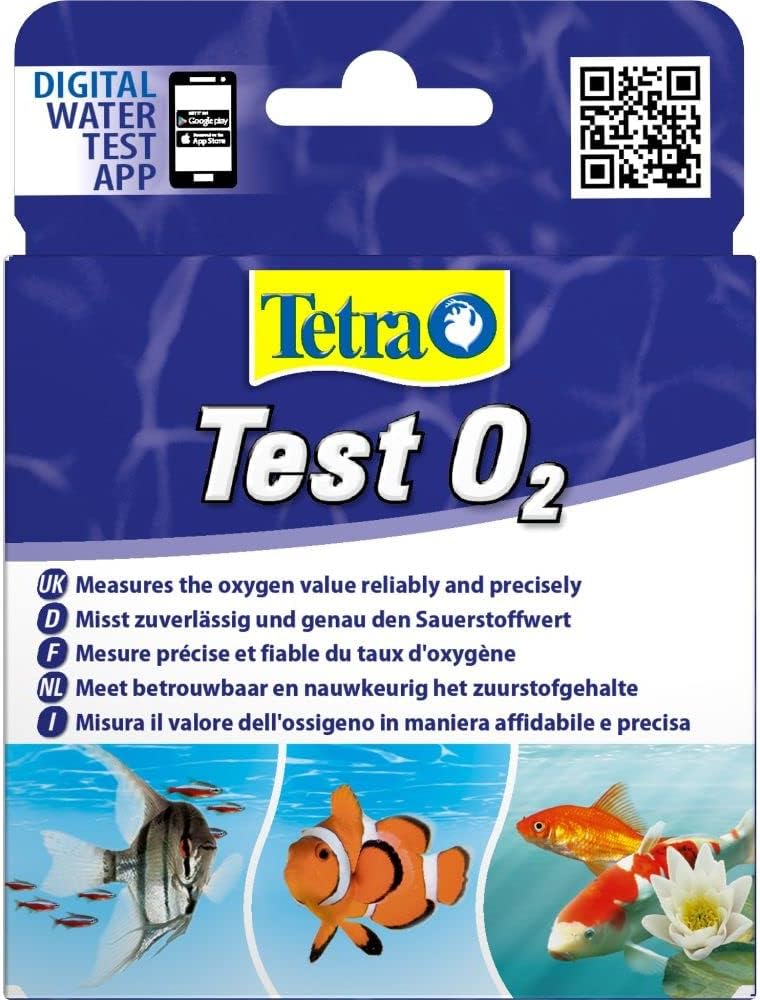 Tetra Test O2, to Measure the Aquarium and Pond Oxygen Value Reliably and Precisely