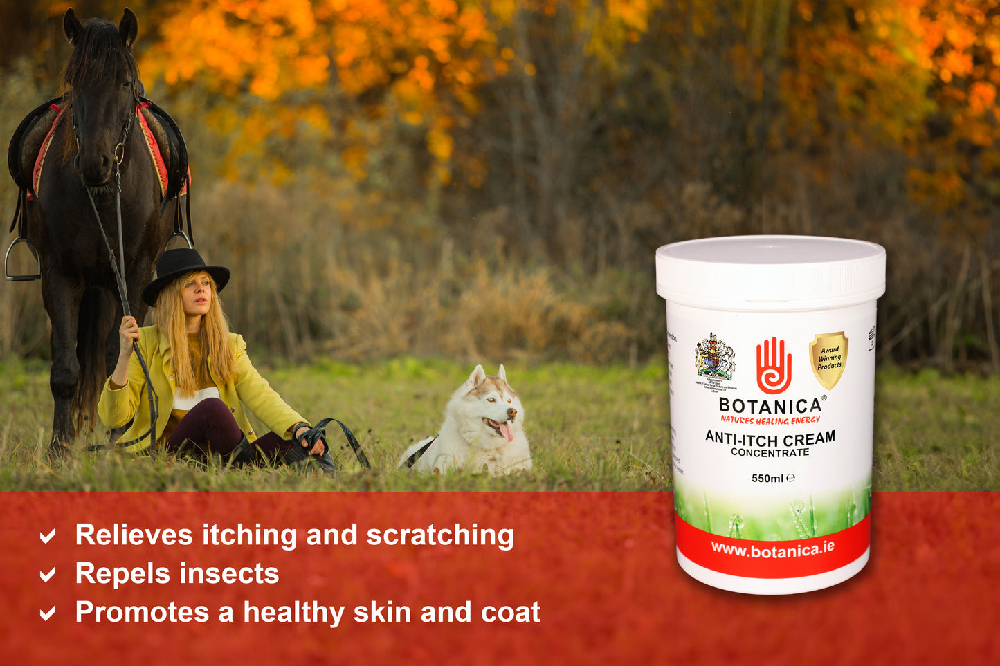 Botanica Anti Itch Cream 550ml