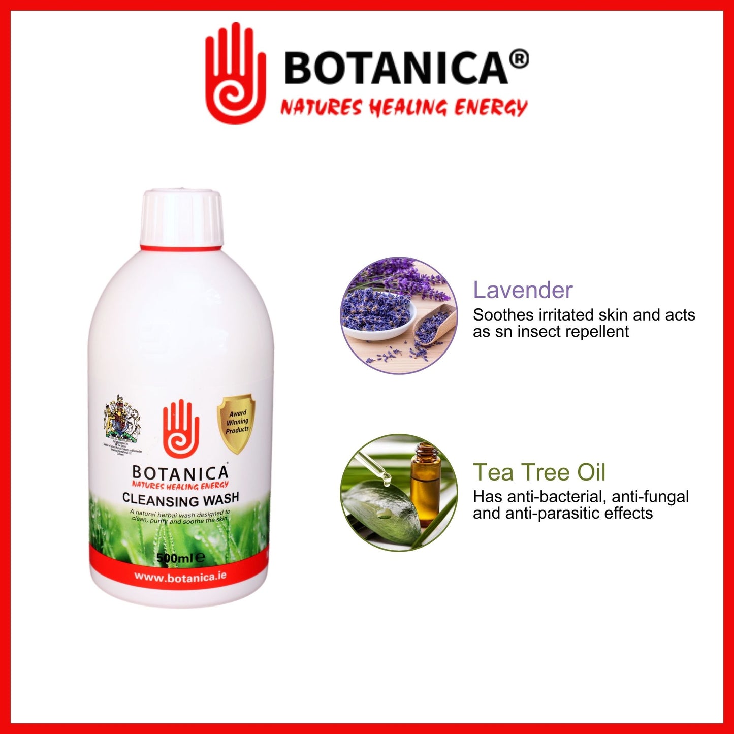 Botanica Cleansing Wash 500ml