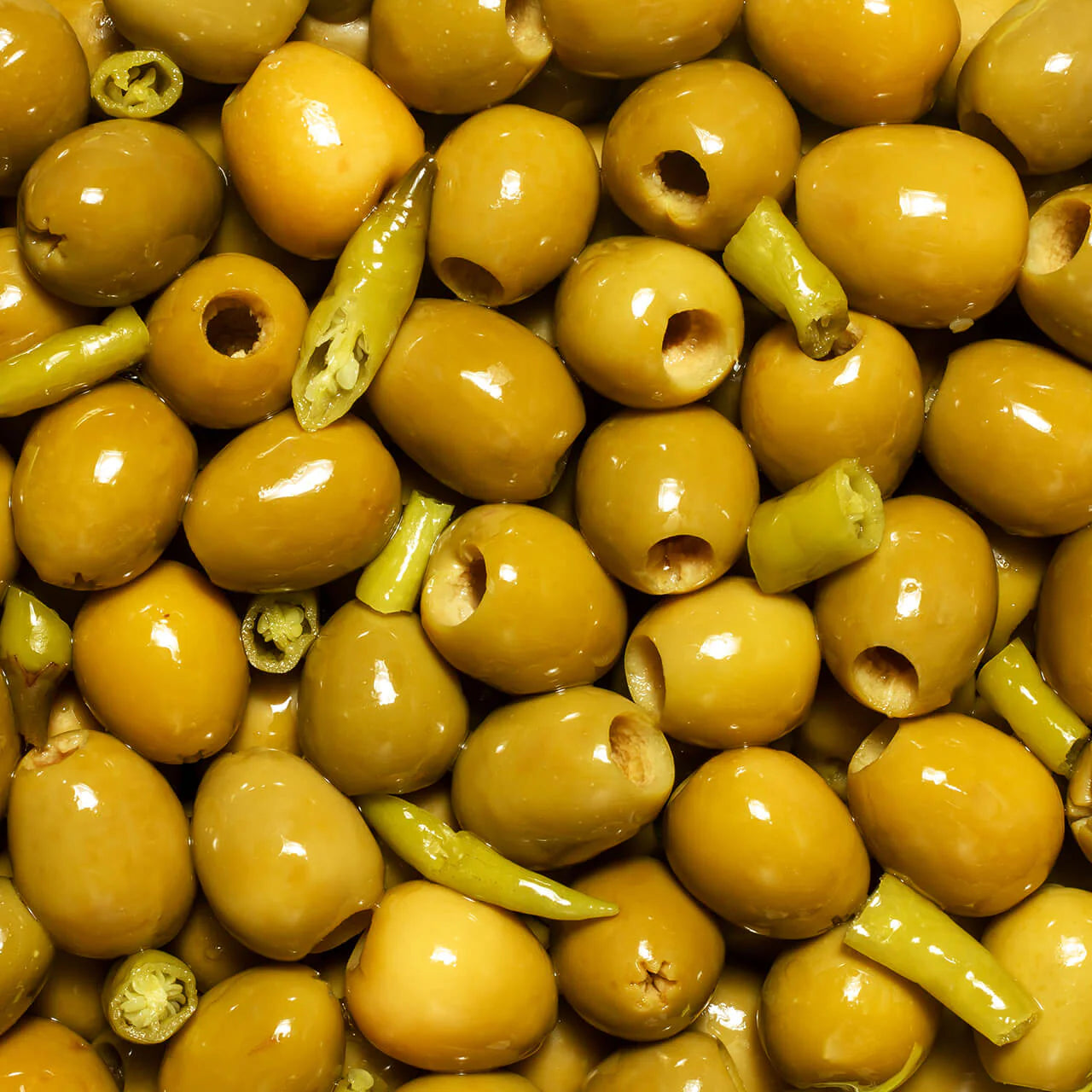 Perelló Gordal Picante Green Olives, 150g