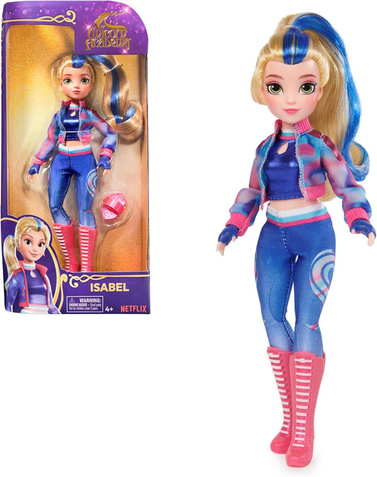 Unicorn Academy, Isabel Doll with Highlighted Hair, Accessories and Hair Styling Tool