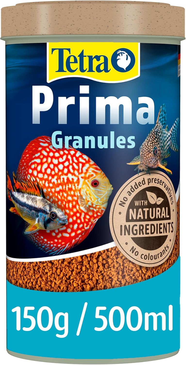 Tetra Prima Granules Fish Food, Complete Fish Food, 150g / 500ml