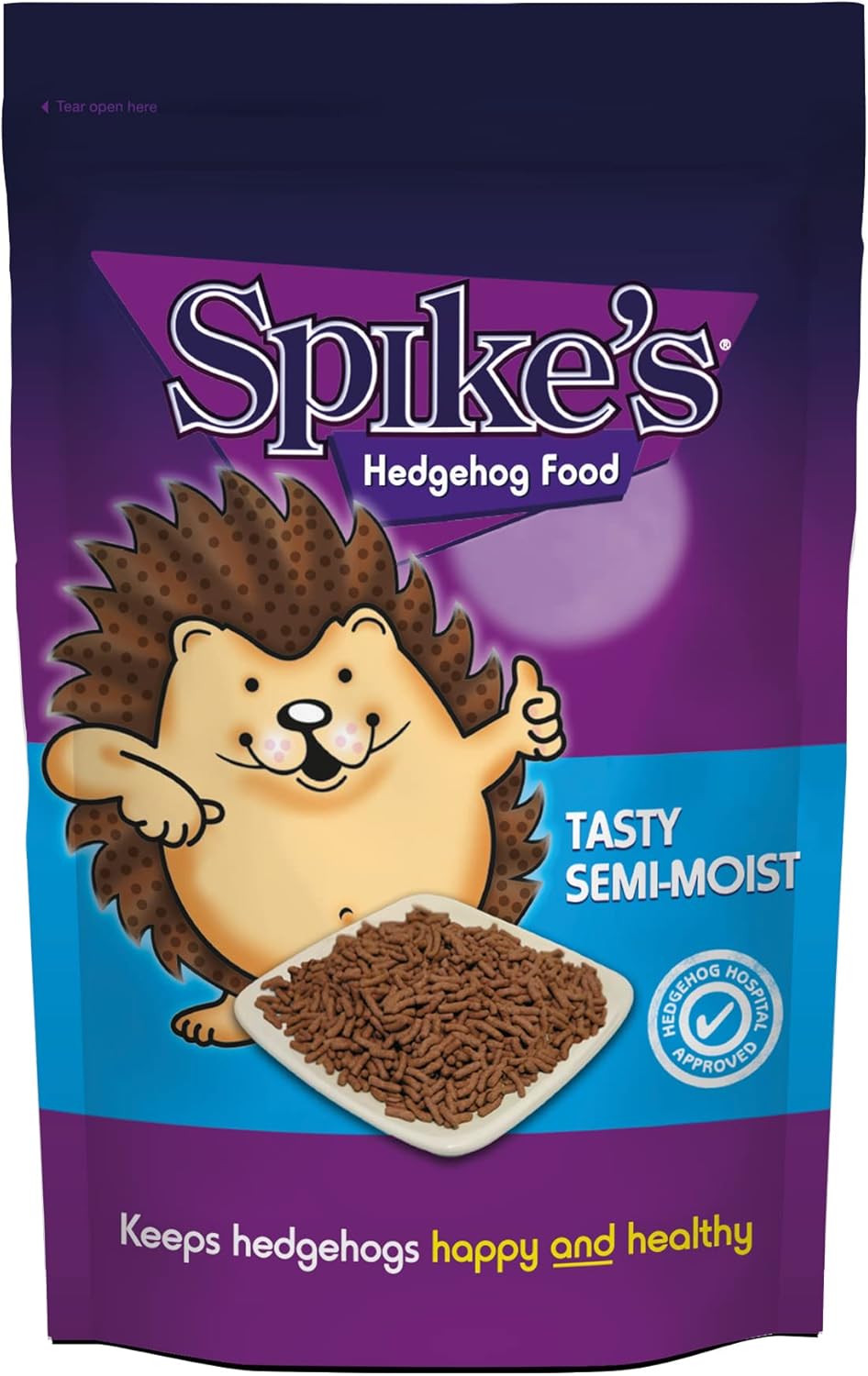 Spikes Tasty Semi-Moist Hedgehog Food 1.3kg