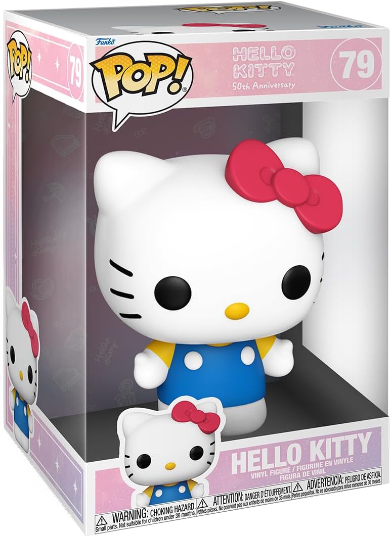 Funko POP! Jumbo: Hello Kitty 50th - Hello Kitty - Collectable Vinyl Figure