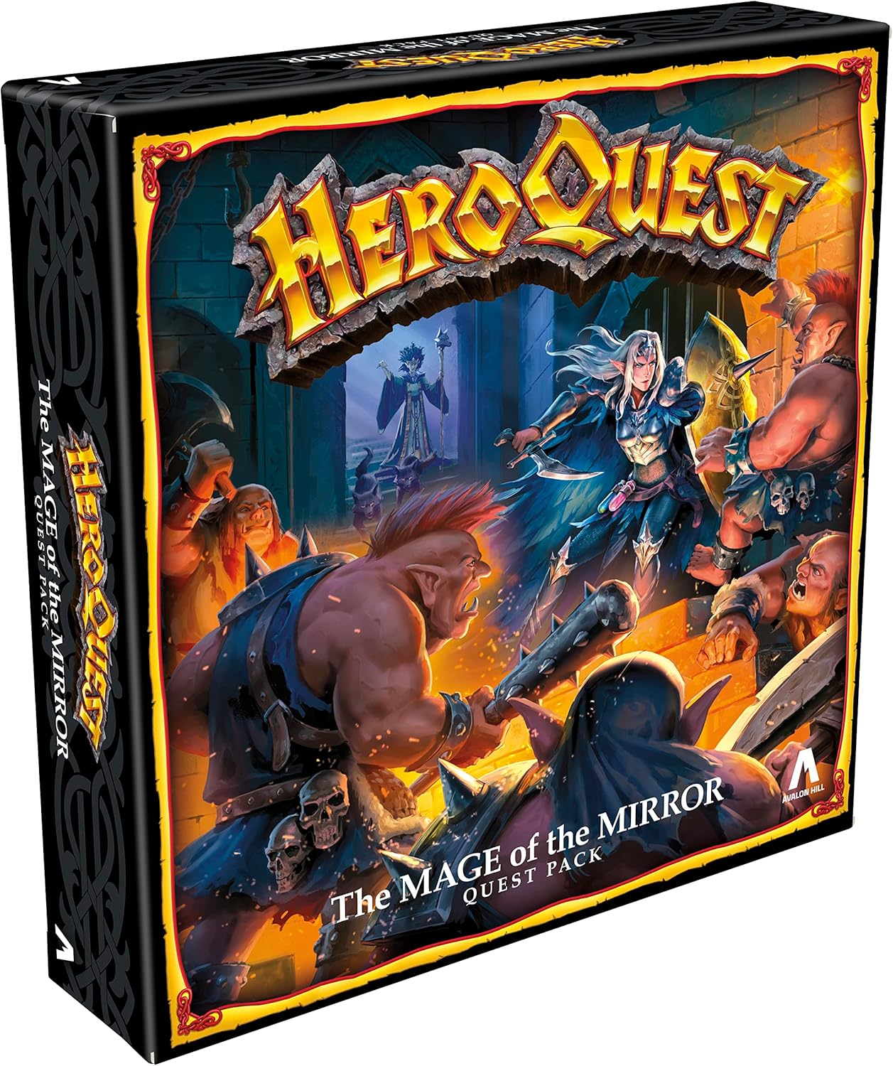 Avalon Hill Heroquest The Mage of Mirror Quest Pack, Roleplaying Game, Requires System to Play