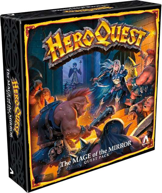 Avalon Hill Heroquest The Mage of Mirror Quest Pack, Roleplaying Game, Requires System to Play