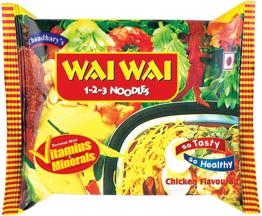 Wai Wai Chicken Noodles 75g