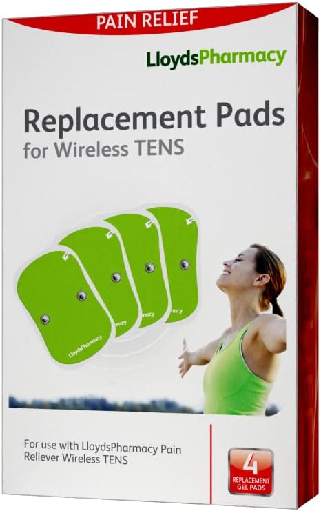 LloydsPharmacy Pain Reliever Wireless TENS Replacement Pads x4 - Edward Leonard Conroy Ltd