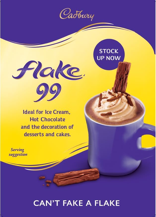 Cadbury Flake 99 Multipack Box (144 Bars) - BBE 15/03/2024