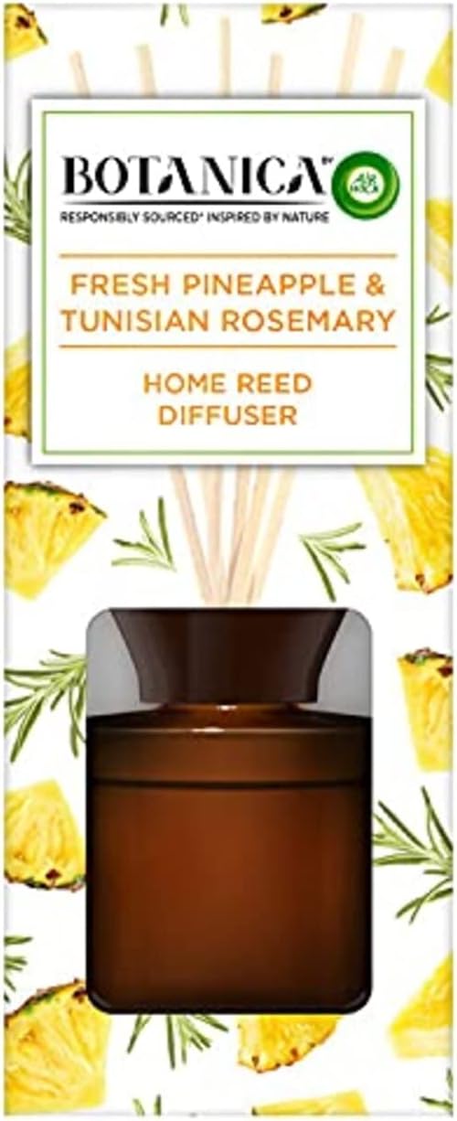 Botanica by Air Wick Reed Diffuser Fresh Pineapple and Tunisian Rosemary 80ml