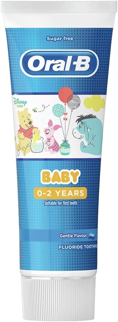 Oral-B Baby 02 Years Toothpaste Suitable for First Teeth, 75ml - BBE 30/09/2024 - Edward Leonard Conroy Ltd