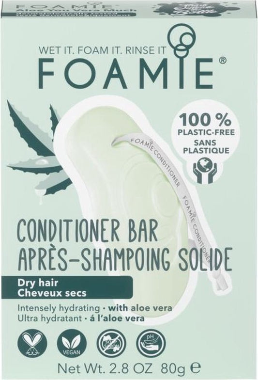 Foamie Conditioner Bar Aloe You Vera Much - BBE 09/2024 - Edward Leonard Conroy Ltd