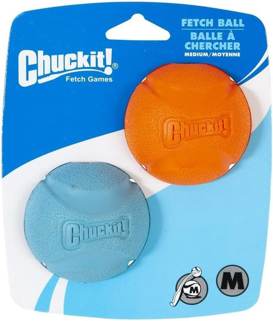 Chuckit! Fetch Ball 2 Pack Medium 6.5cm