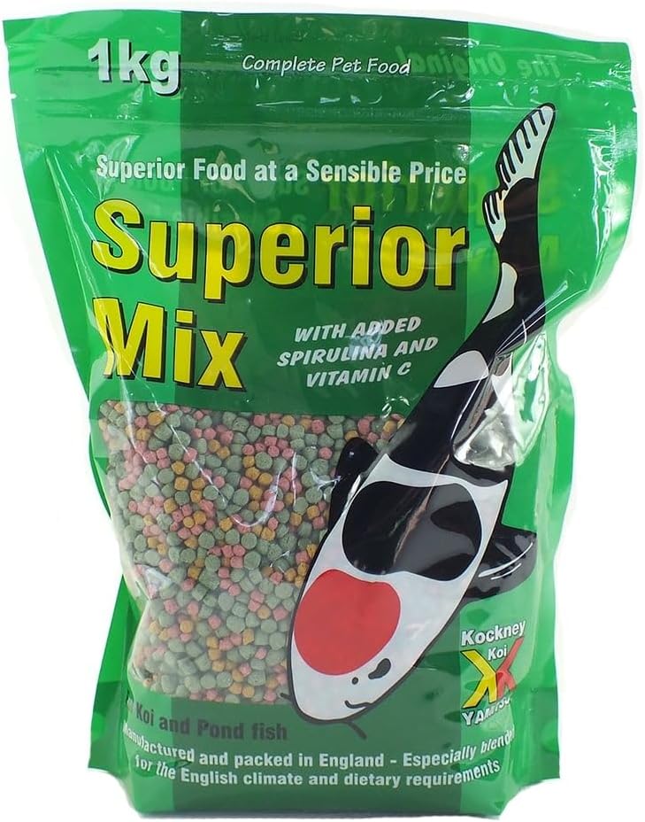 Kockney Koi Superior Mix Fish Food 4mm | Floating Pond Pellets