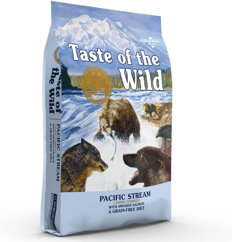 Taste of the Wild Pacific Stream Smoked Salmon 12.2kg | Grain-Free Dry Dog Food