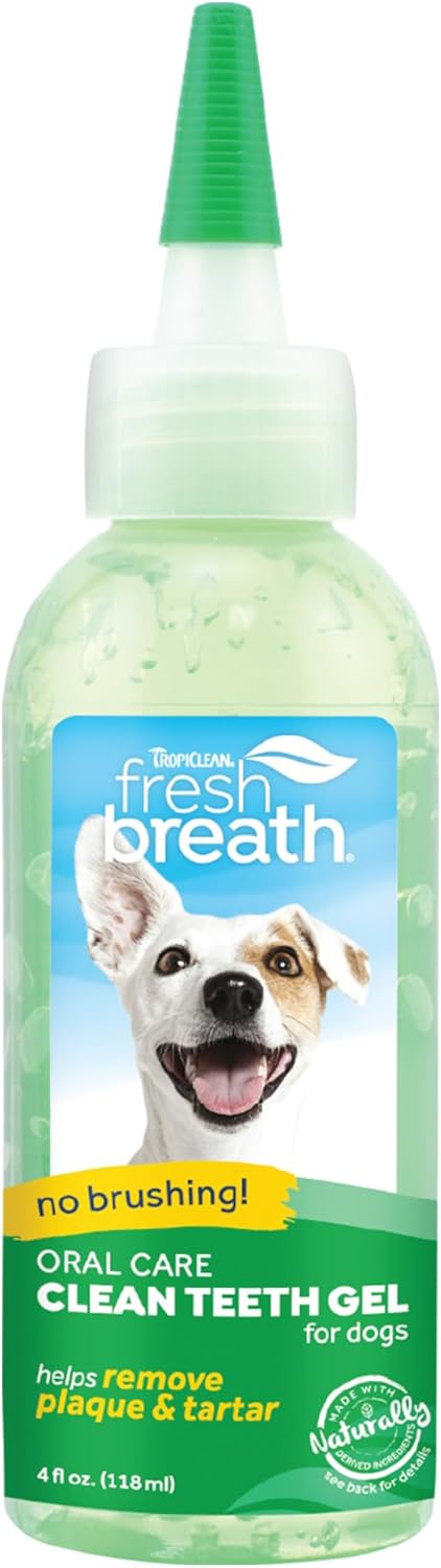 TropiClean Fresh Breath Oral Care Gel for Dogs 118ml - Edward Leonard Conroy Ltd