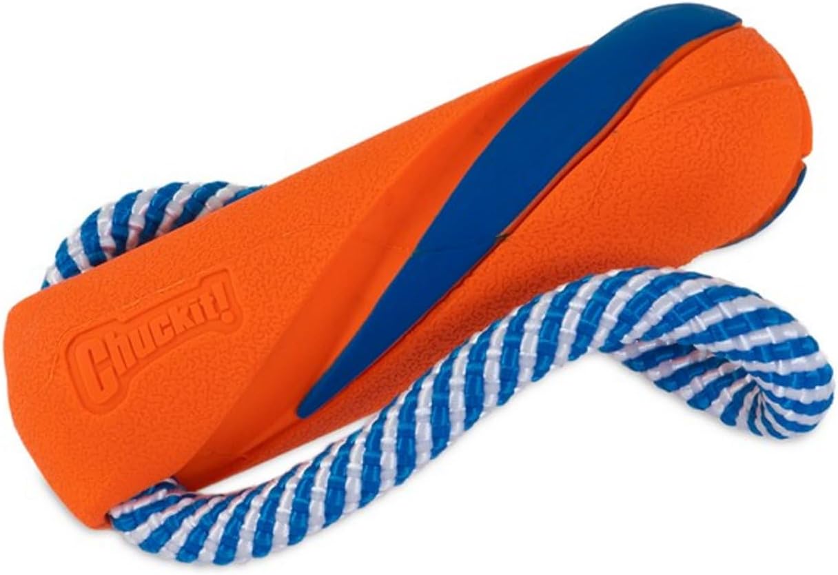 Chuckit! Ultra Bumper Tug Dog Toy | Interactive Tug & Fetch Toy
