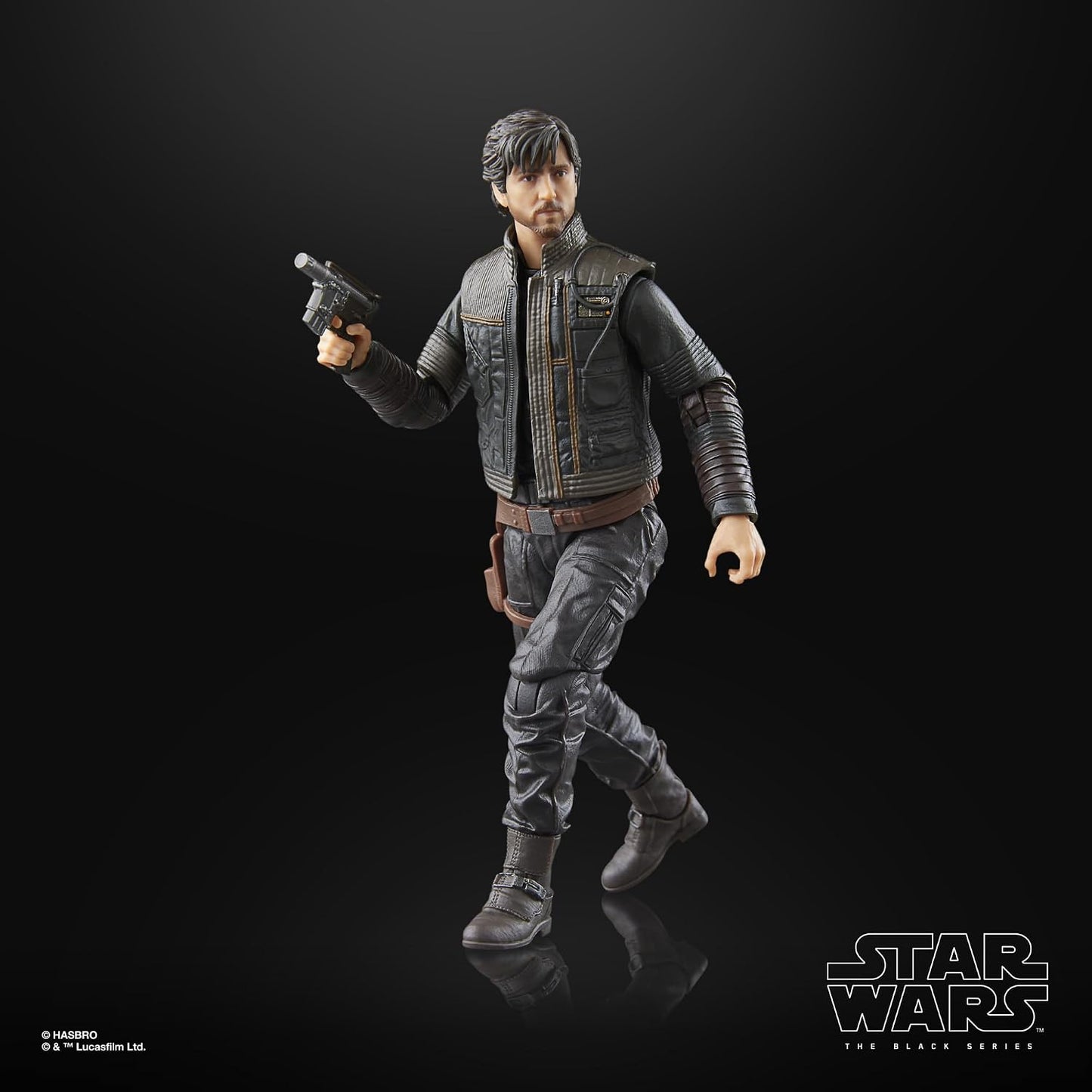 Star Wars The Black Series Cassian Andor 6-Inch Action Figure | Premium Collectible