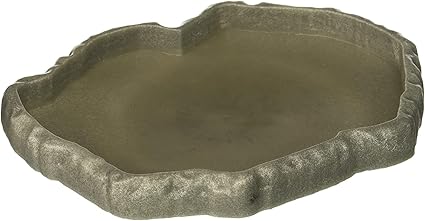 Zoo Med FD-40 Repti Rock Feed Dish, Large, Assorted Colours
