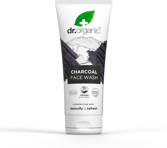 Dr. Organic Charcoal Face Wash 200ml - Edward Leonard Conroy Ltd