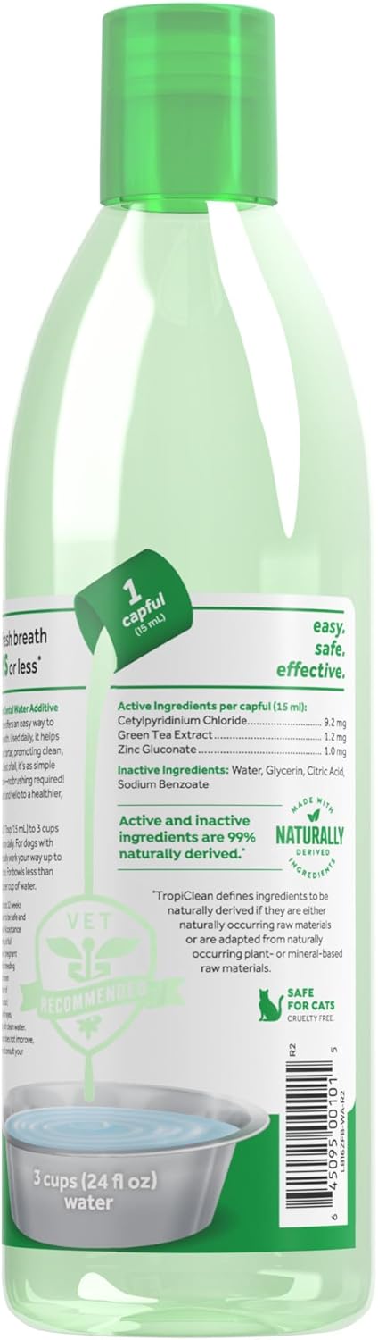 TropiClean Oral Care Water Additive 473ml