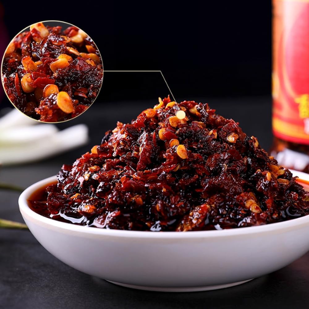 Laoganma Spicy Crispy Chilli Oil 210g - Edward Leonard Conroy Ltd