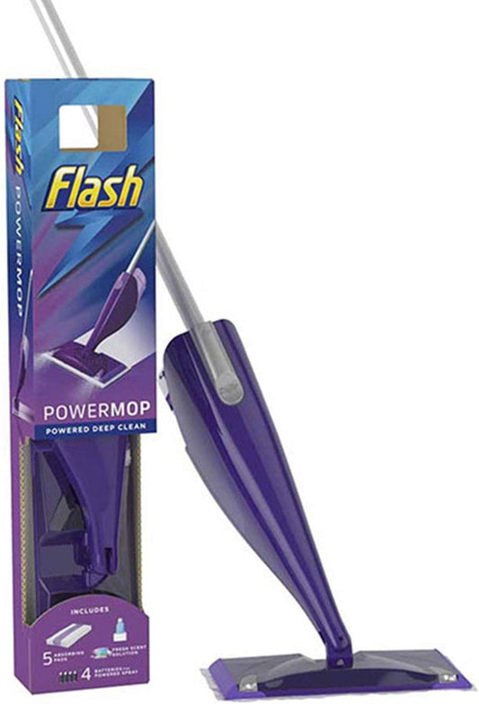 Flash Power Mop Starter Kit & 5 Pads - Edward Leonard Conroy Ltd