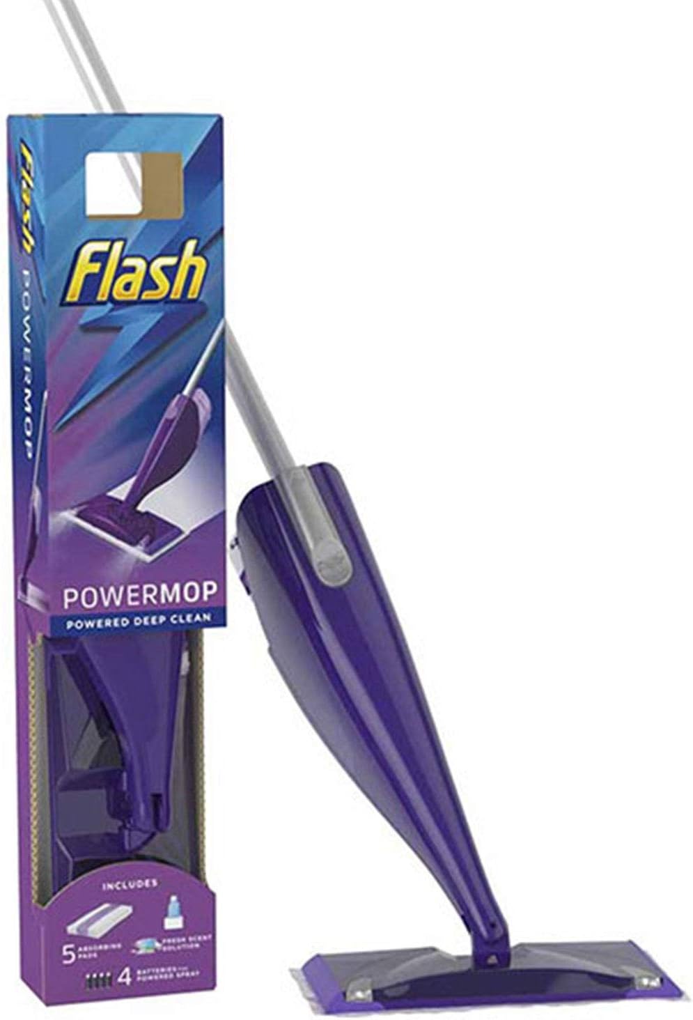 Flash Power Mop Starter Kit & 5 Pads