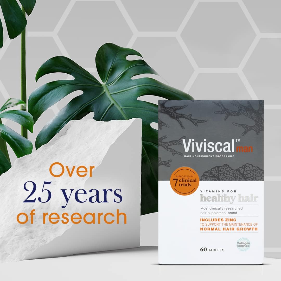 Viviscal Man Hair Growth Supplements 60 Tablets | Clearance - BBE 31/05/2024