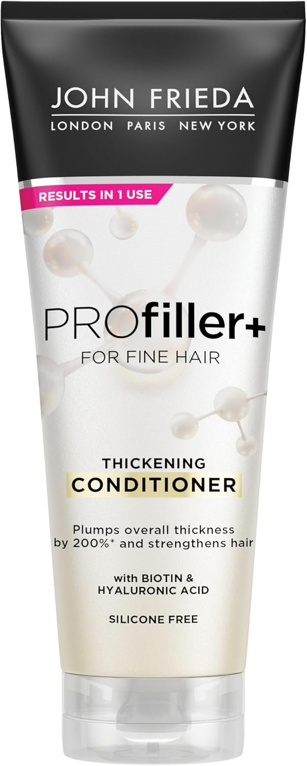 John Frieda PROfiller+ Thickening Conditioner 250ml | Volumising Conditioner for Fine Hair