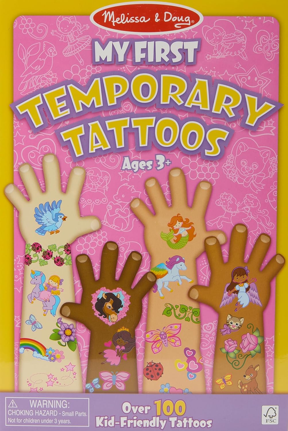 Melissa & Doug My First Temporary Tattoos