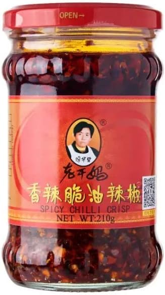 Laoganma Spicy Crispy Chilli Oil 210g