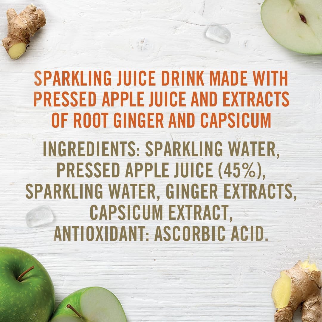 Cawston Press Ginger Beer 250ml Cans (Pack of 24) | Pressed Juice Drinks