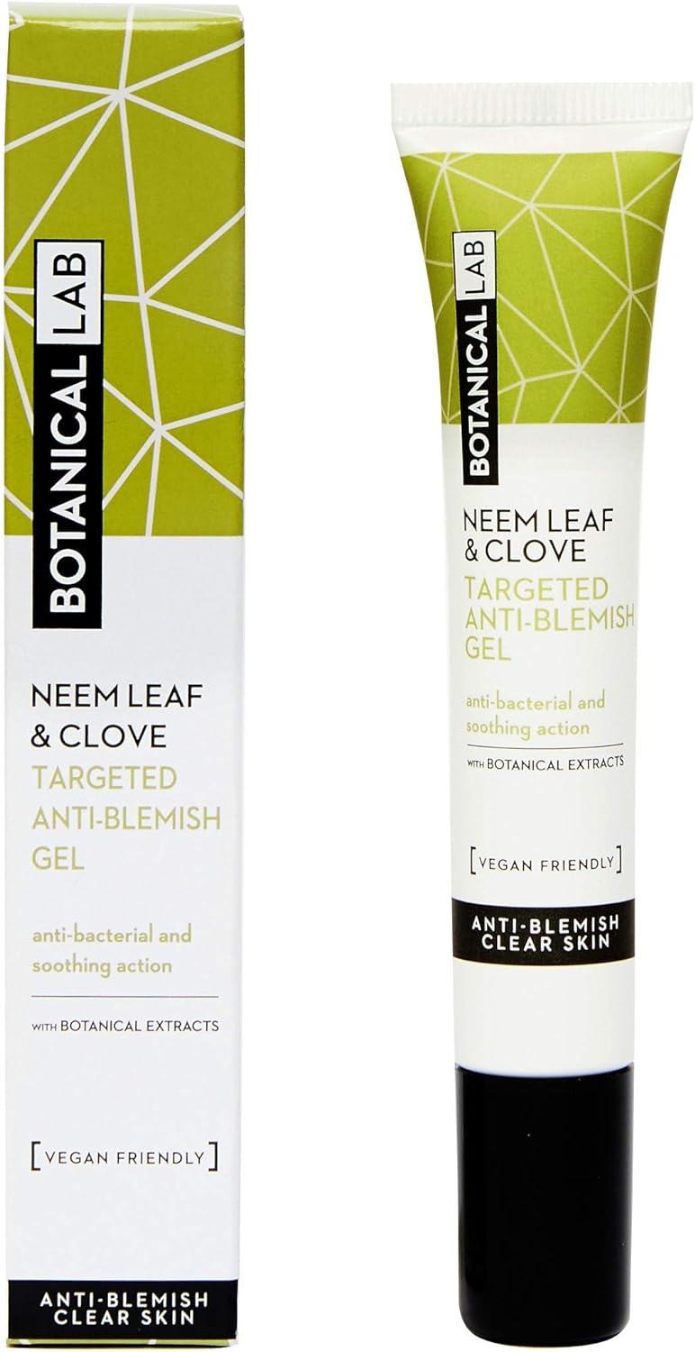 Botanical Lab Neem Leaf & Clove Anti-Blemish Gel 20ml - Edward Leonard Conroy Ltd