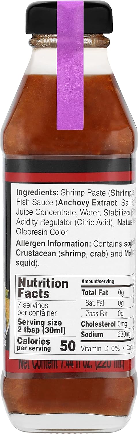Lobo Spicy Shrimp Paste Sauce in Glass Bottles 220ml