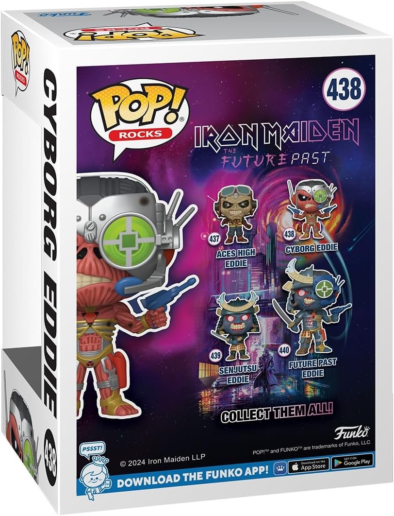Funko Pop! Rocks: Iron Maiden - Cyborg - Collectable Vinyl Figure