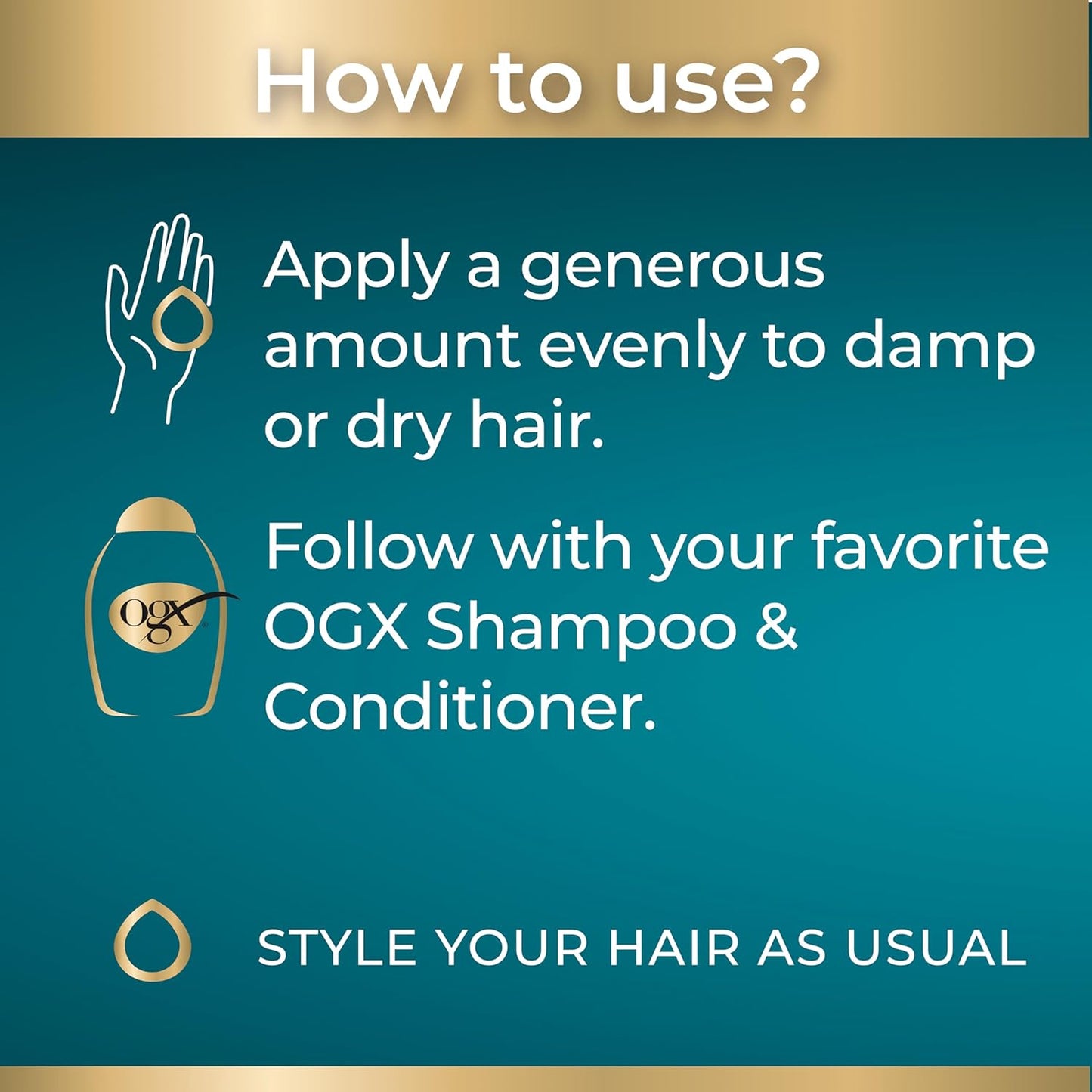 OGX Rescue Fusions Keratin Pre-Shampoo Treatment 250ml | Repair & Smooth Damaged Hair