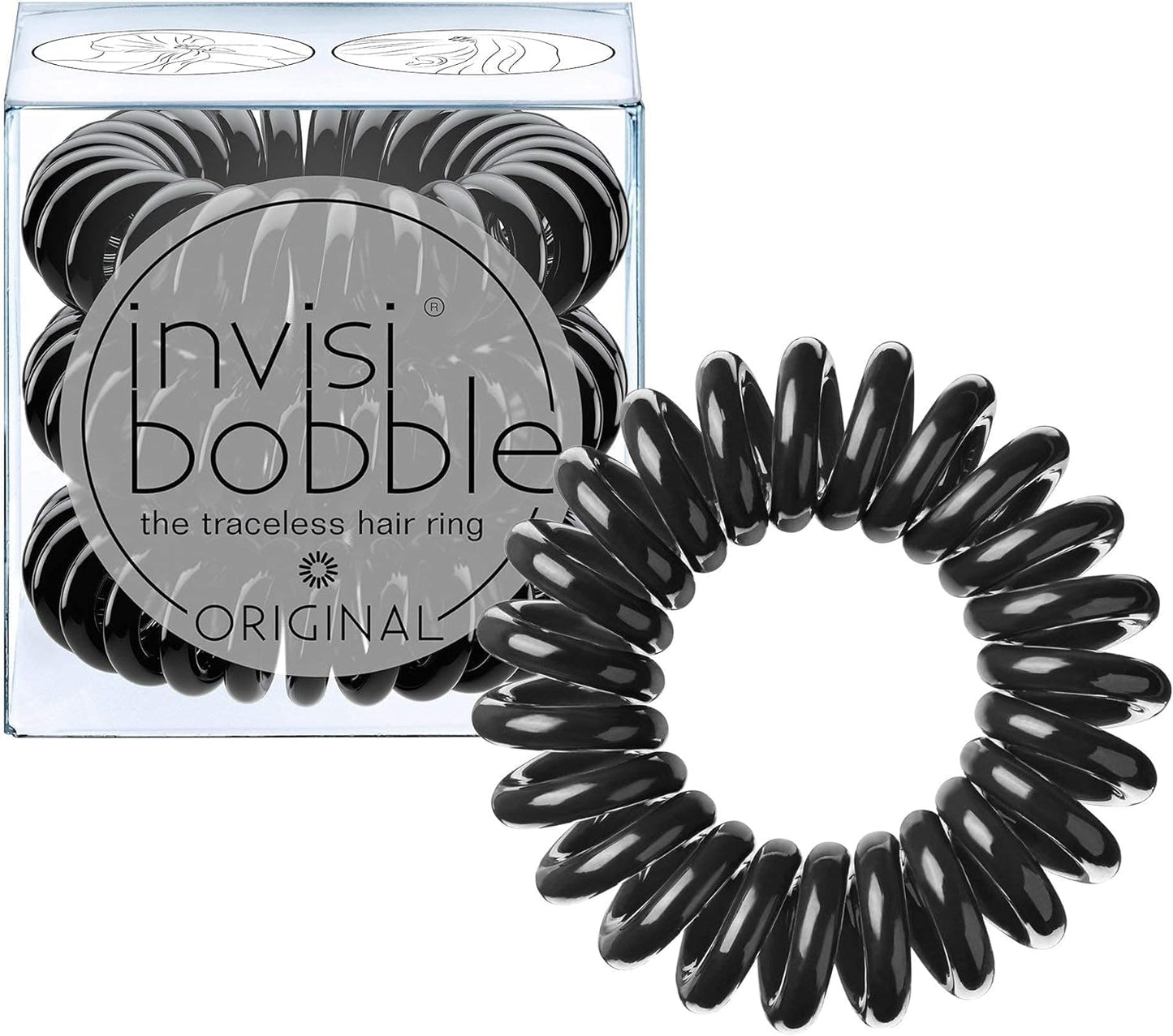 Invisibobble Original True Black 3pc - Edward Leonard Conroy Ltd