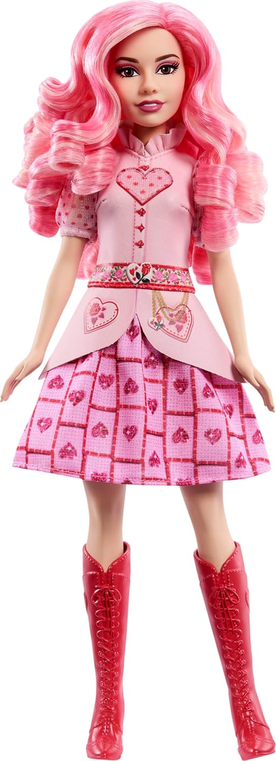 Disney Descendants: Rise of Red Singing Bridget, Young Queen of Hearts Fashion Doll | Plays Movie Music